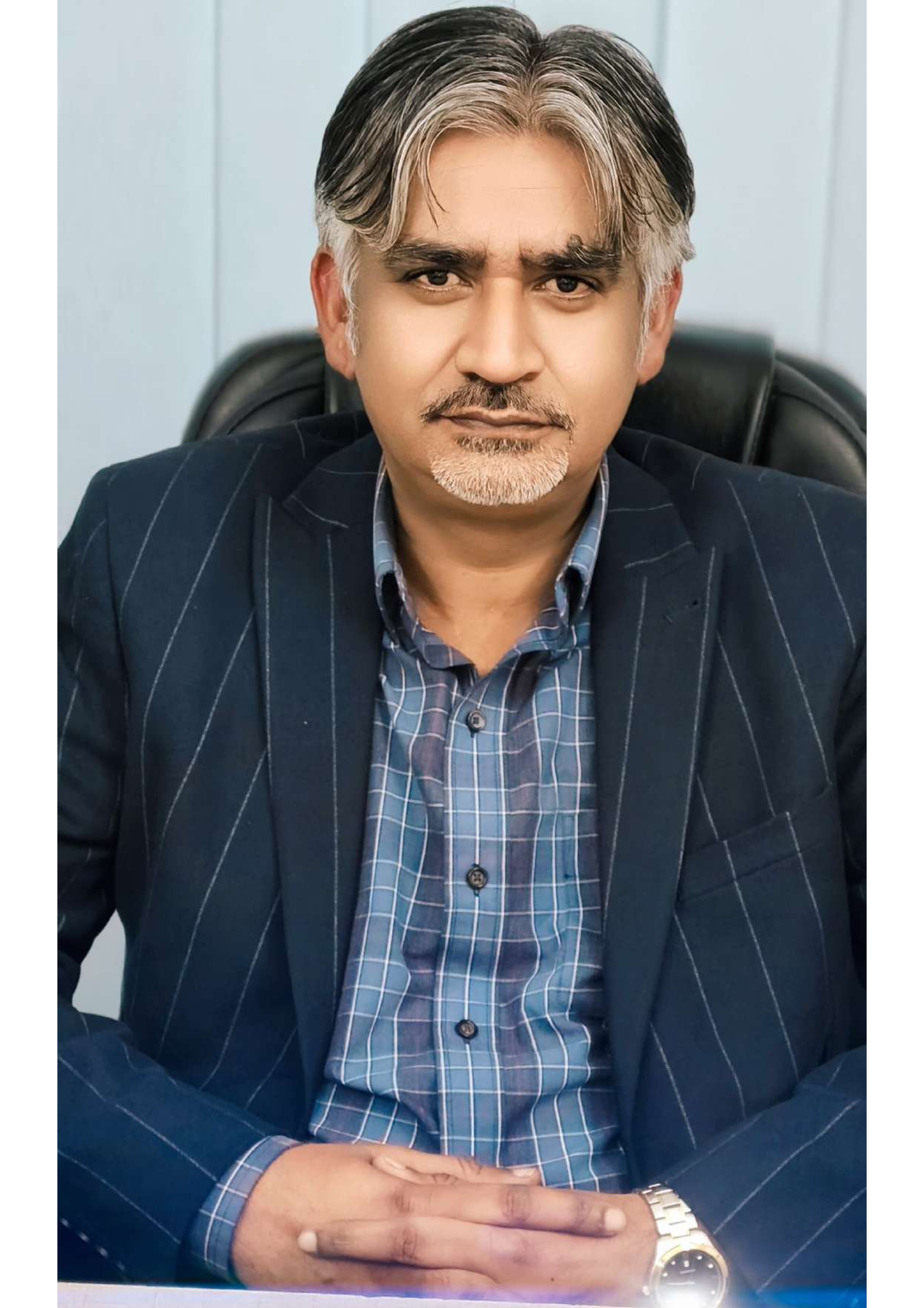 Portrait of Dr. Shehriyar Zafar, consultant psychiatrist