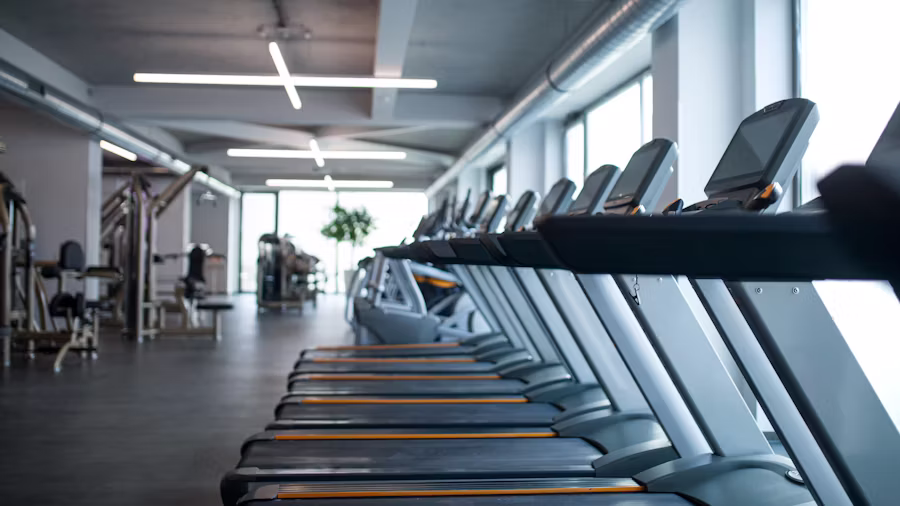 Fitness and wellness space in rehabilitation center